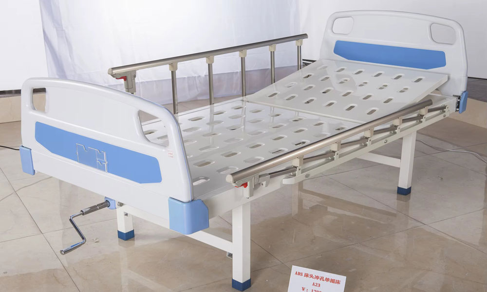 تخت بیمارستانی ساده یا دستی (Mechanical)