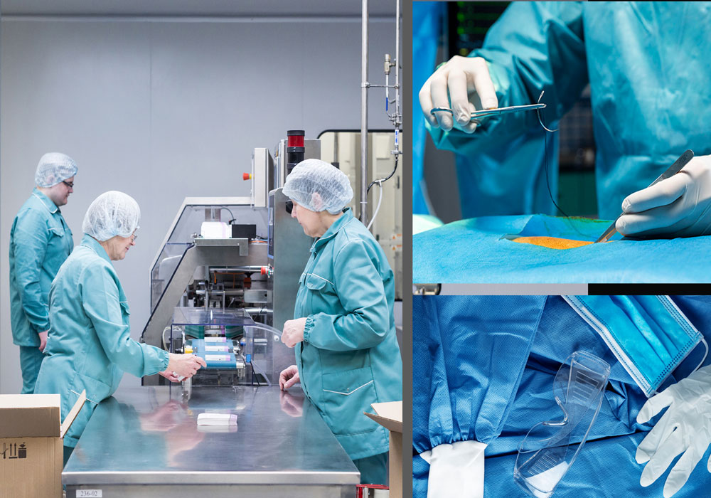 انتخاب منسوجات پزشکی استاندارد